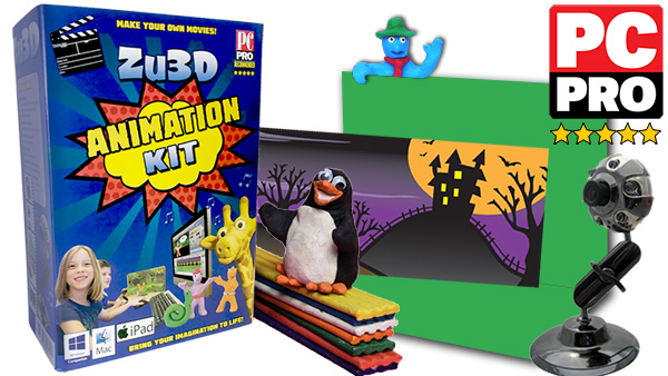 Stop-motion animation software, sound effects green-screen